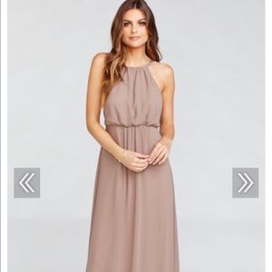 Fine Chiffon Bridesmaid/Maxi Dress