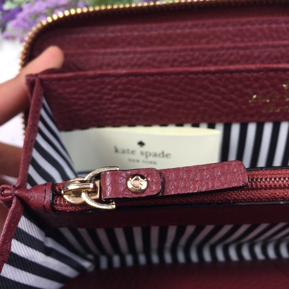 Kate Spade Cobble Hill Lacey Zip Around Wallet - Picture 6 of 8