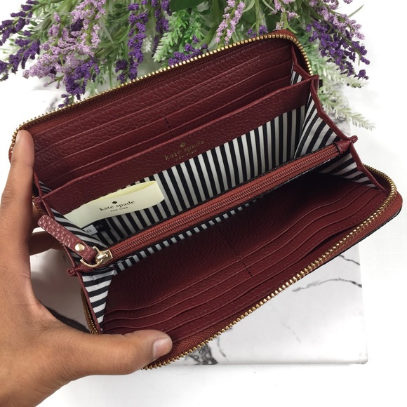 Kate Spade Cobble Hill Lacey Zip Around Wallet - Picture 8 of 8