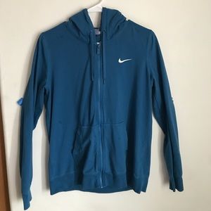 Blue nike jacket