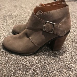 Lucky brand suede boots