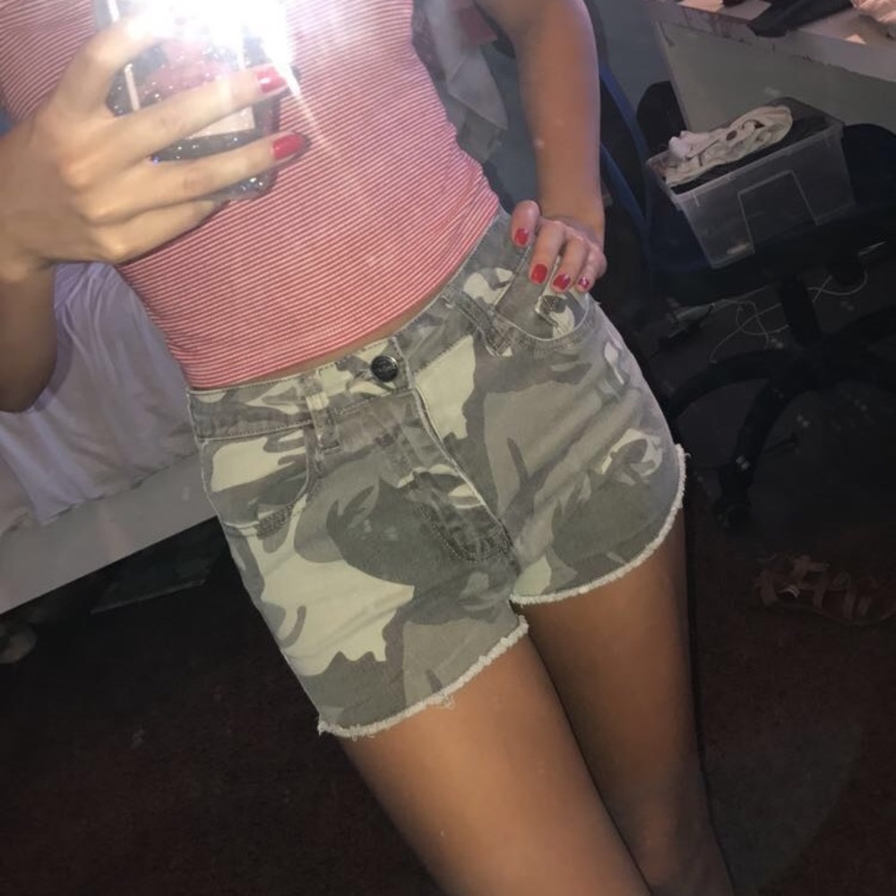 Cute and comfy camo shorts