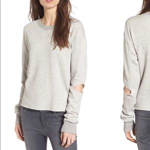 NWT Philanthropy Savannah Cutout Sweatshirt