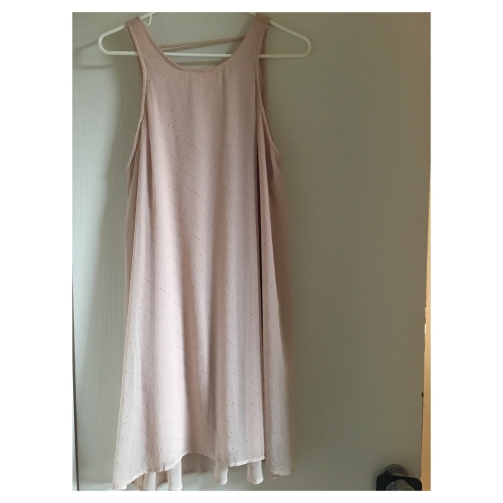 Pink and gold Lush dress