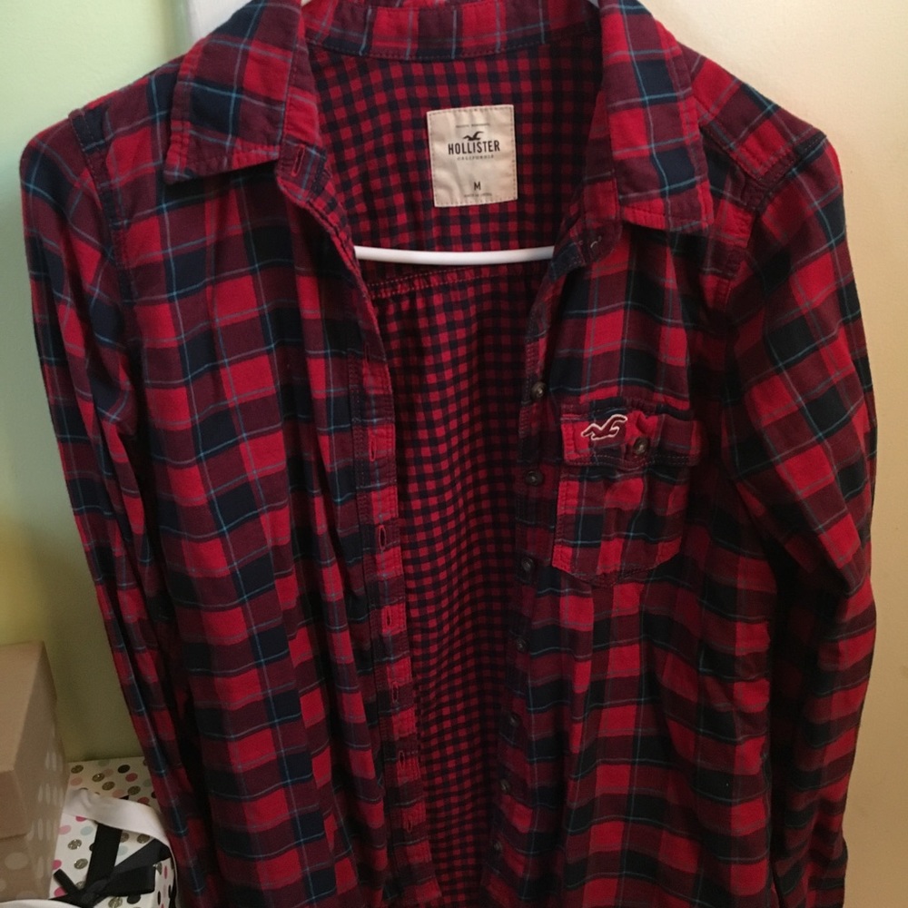 Hollister Checkered Flannel