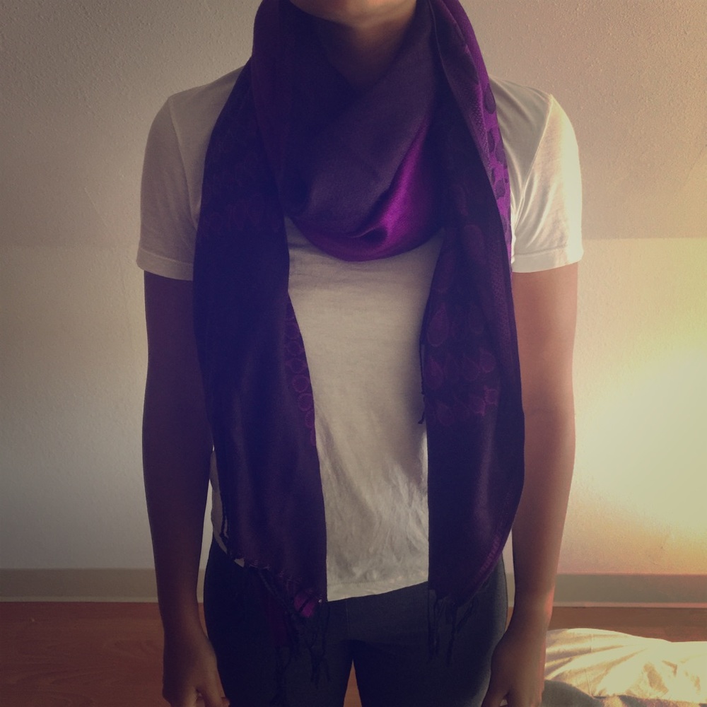 Purple Pashmina