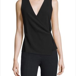 theory karlista crepe top