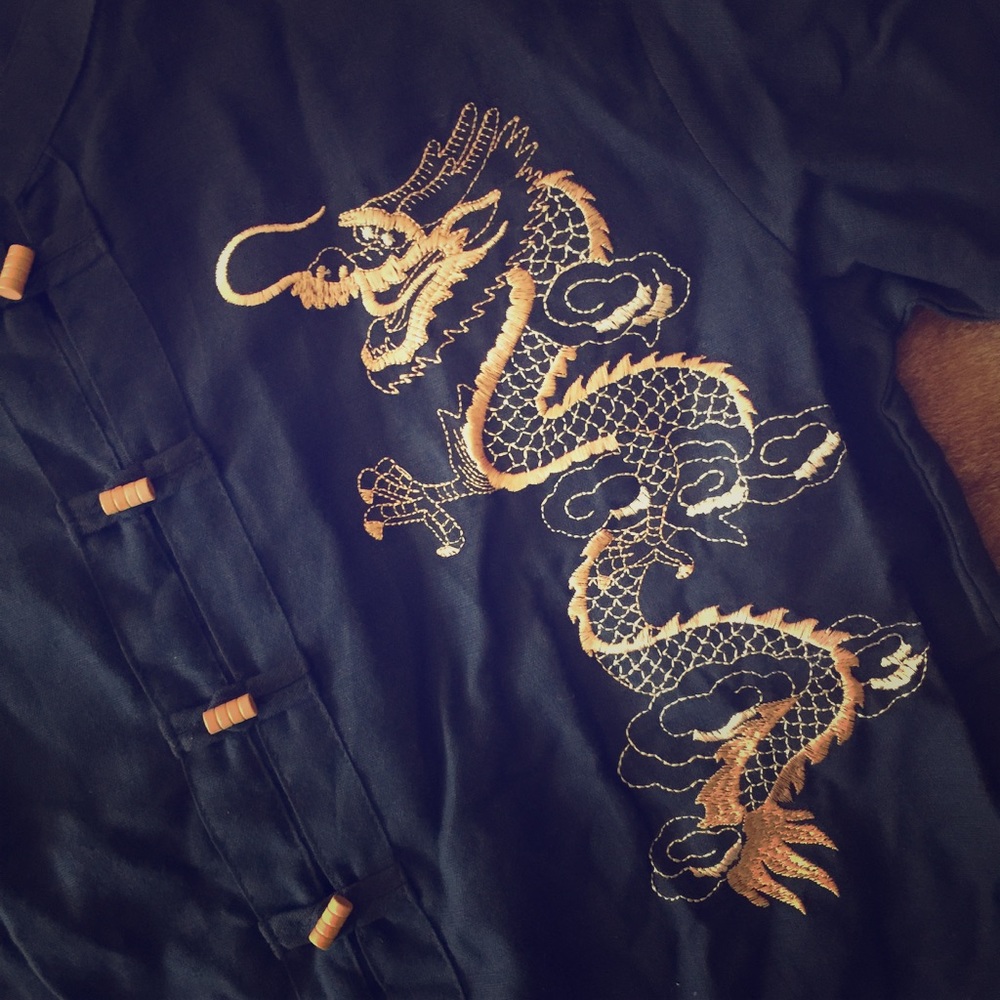EMBROIDERED DRAGON 🐉
