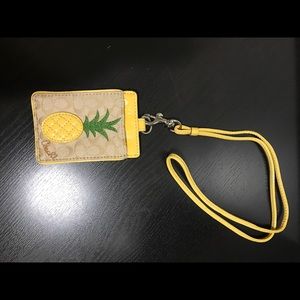 Coach Name Card Case