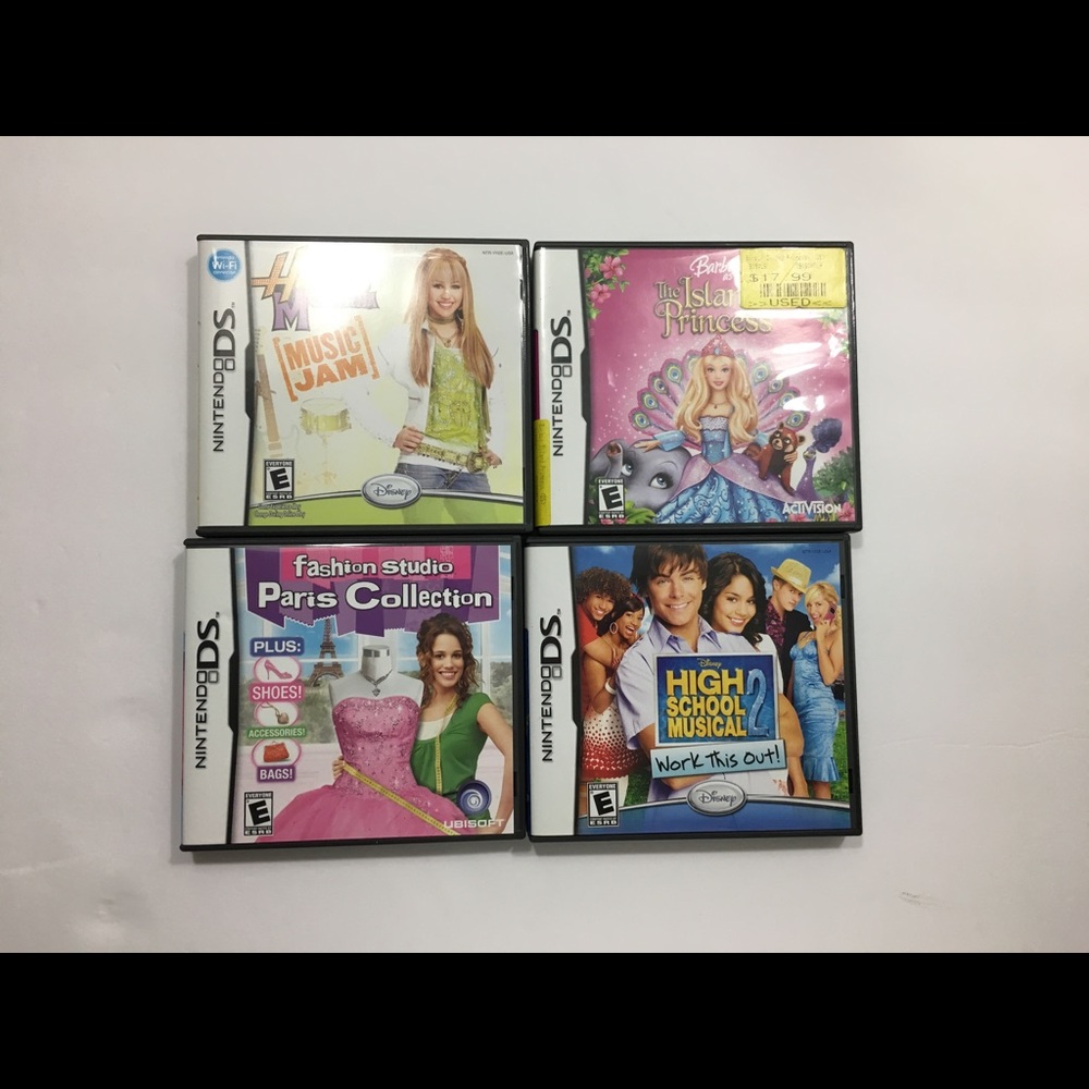 Nintendo DS,4 Games
