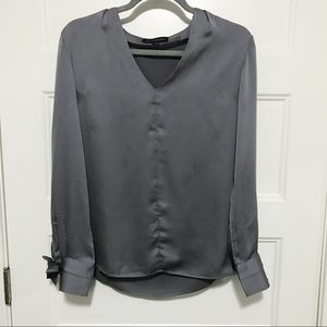 Tie sleeves blouse