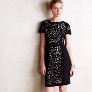 Anthropologie Lasercut Basalt Sheath NWOT