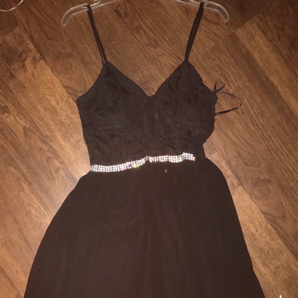 Black homecoming dress