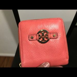 Tory Burch pink wallet