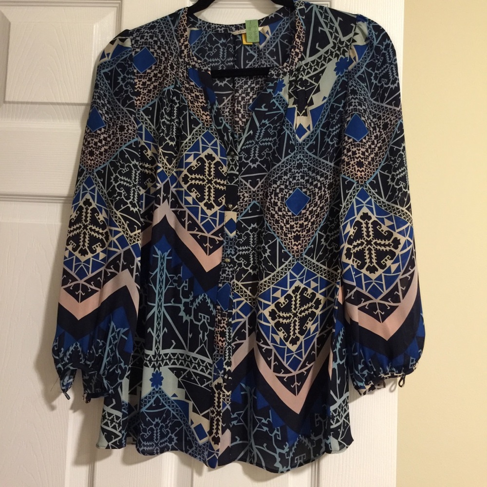 Beautiful Print Blouse