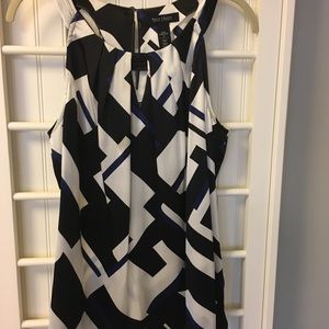 White House Black Market Silk Blouse