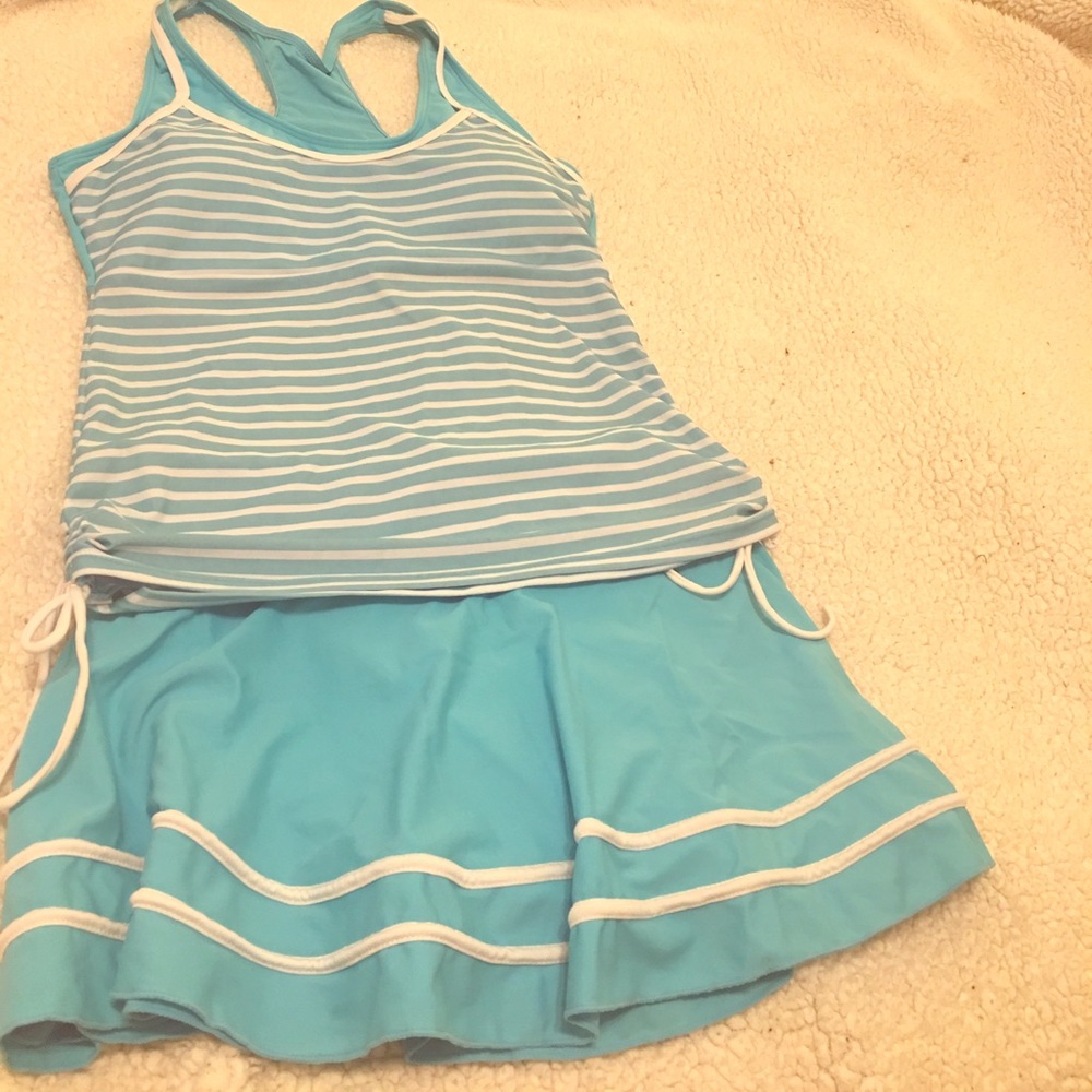 Two piece swim suit size small (4-6)