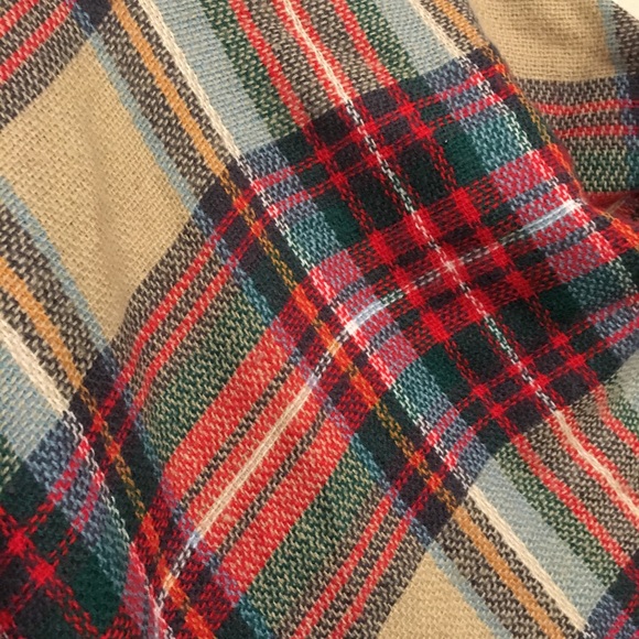 Tartan blanket scarf - Picture 2 of 2