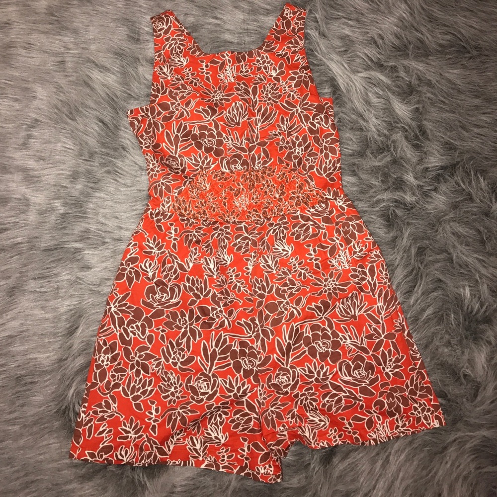 Kate Spade Saturday Succulent Romper size M.