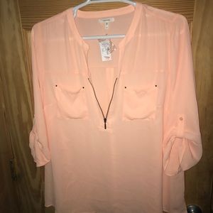 Peach Blouse