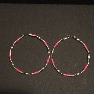 Hoop earrings