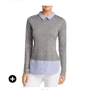 AQUA layered sweater. BNWT