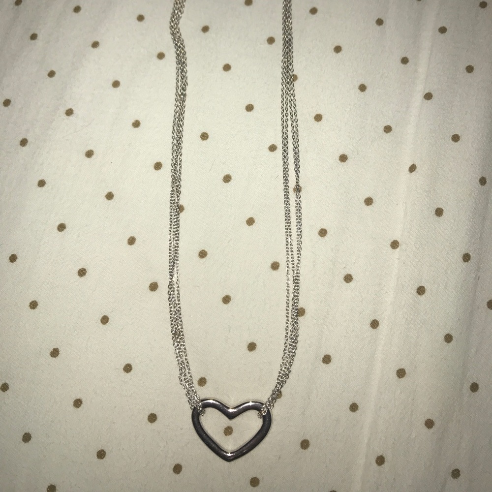 Sterling Silver Heart Necklace