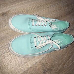 Light blue vans