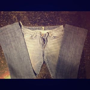 Seven for all mankind studded a pocket jeans