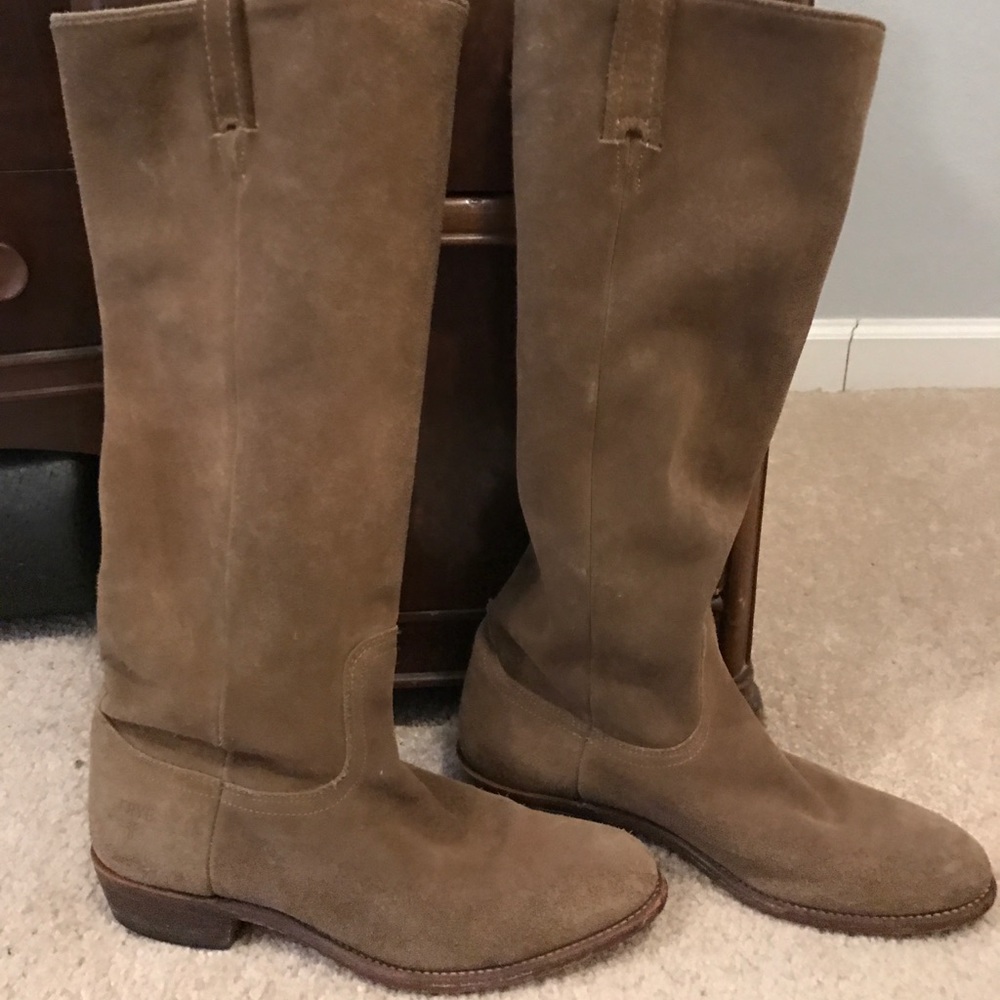 Frye Cara Tall Suede Boots