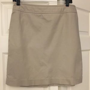 Banana Republic khaki pencil skirt