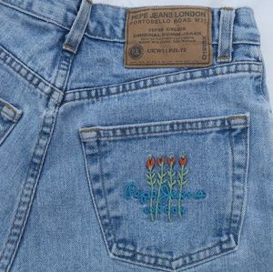 VINTAGE EMBROIDERED PEPE JEANS LONDON