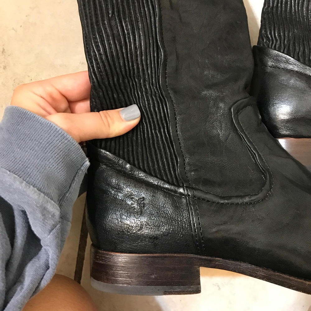 Frey Tall black boots!
