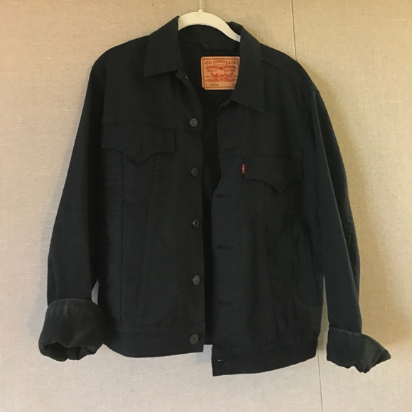 Levi's Jackets & Blazers - Vintage Black Levi's Trucker Jean Jacket