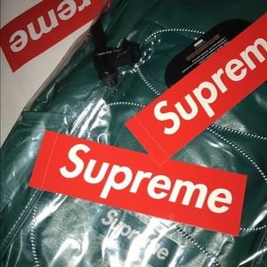 Brand new supreme dark teal bag pack