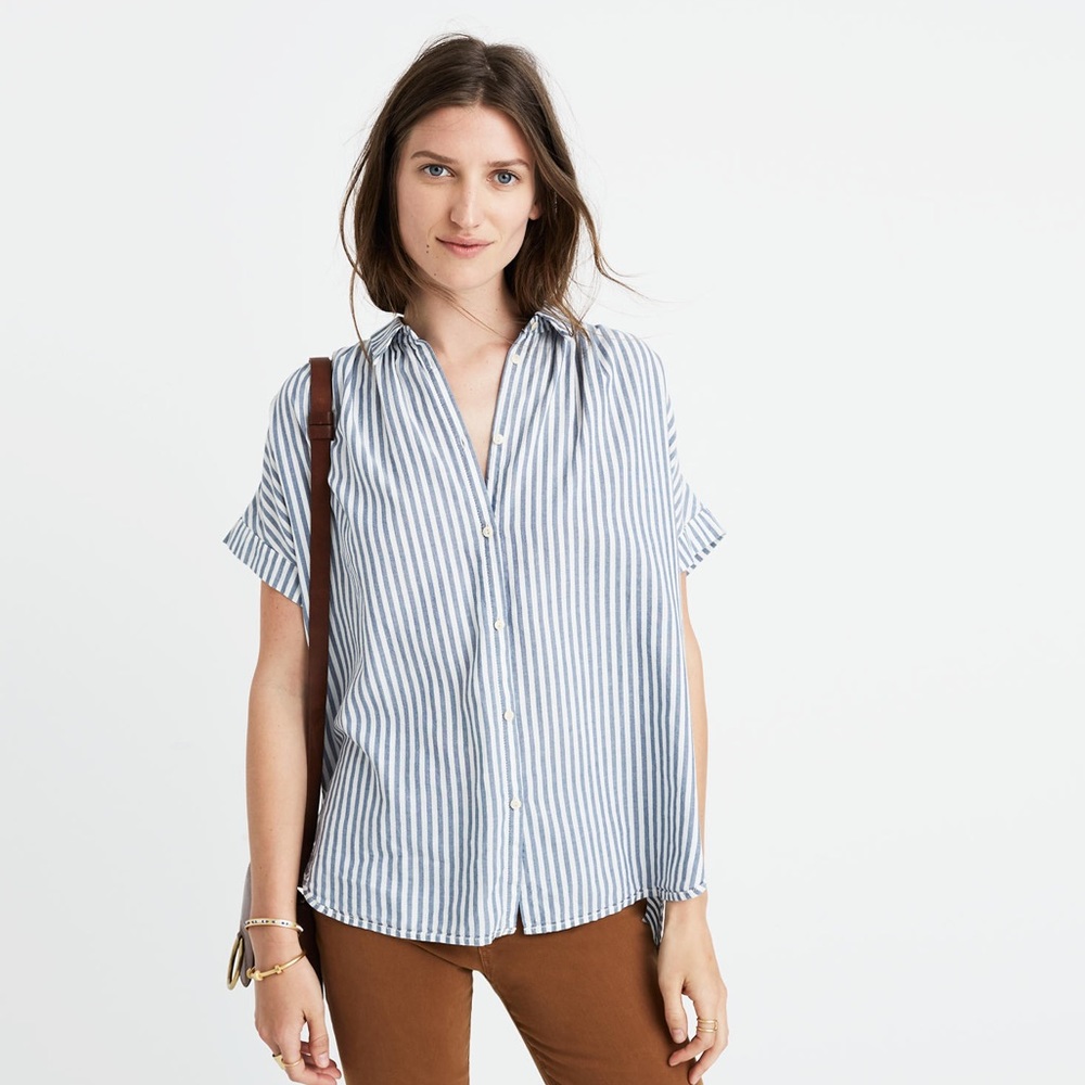Madewell Striped Central Shirt