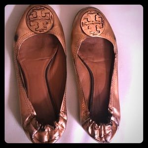 Tory Burch Rose Gold Revas
