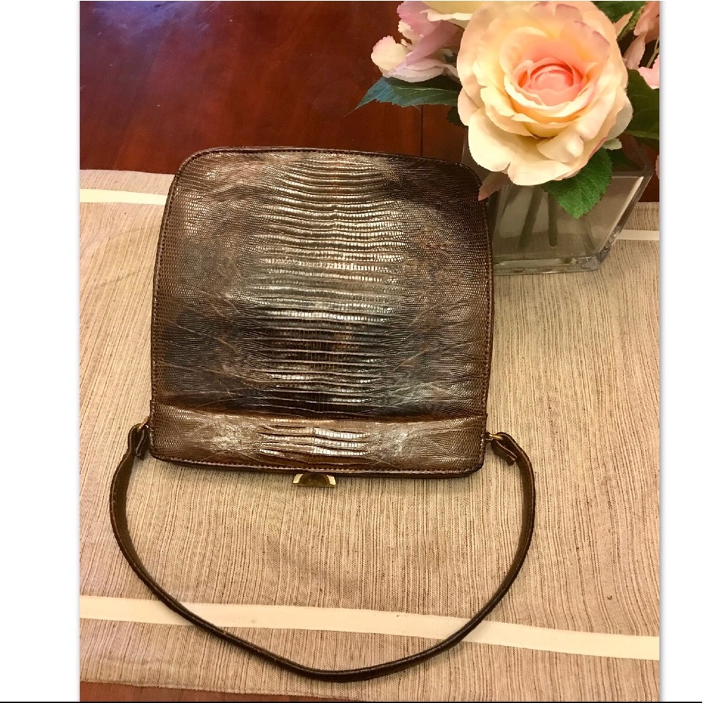 PALLIZIO Brown Leather handbag