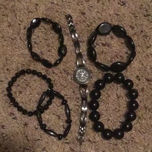 Bracelet bundle and watch