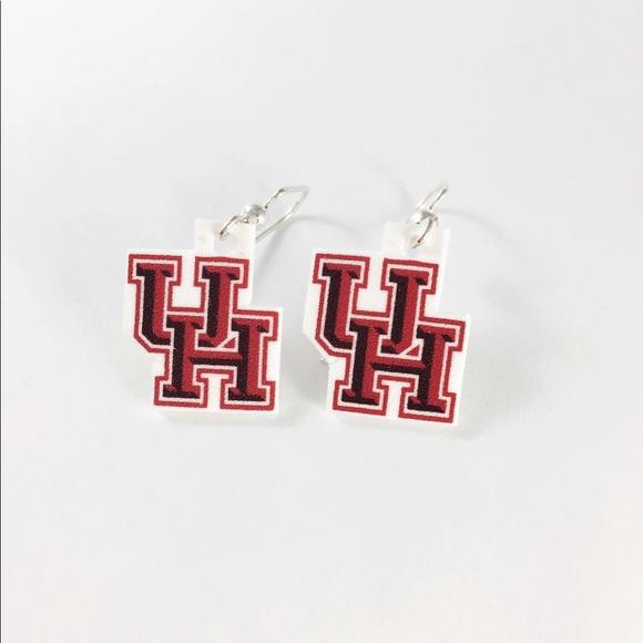 U of H dangle earrings University of Houston Coogs - Picture 2 of 5