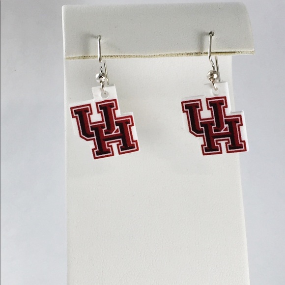 U of H dangle earrings University of Houston Coogs - Picture 3 of 5
