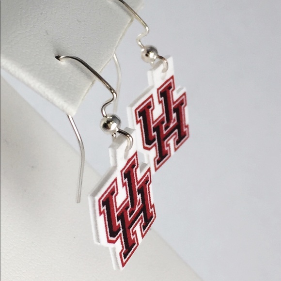 U of H dangle earrings University of Houston Coogs - Picture 4 of 5