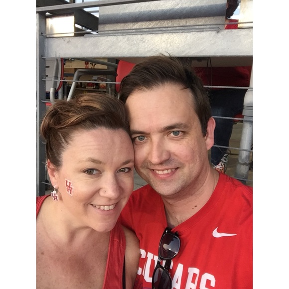 U of H dangle earrings University of Houston Coogs - Picture 5 of 5