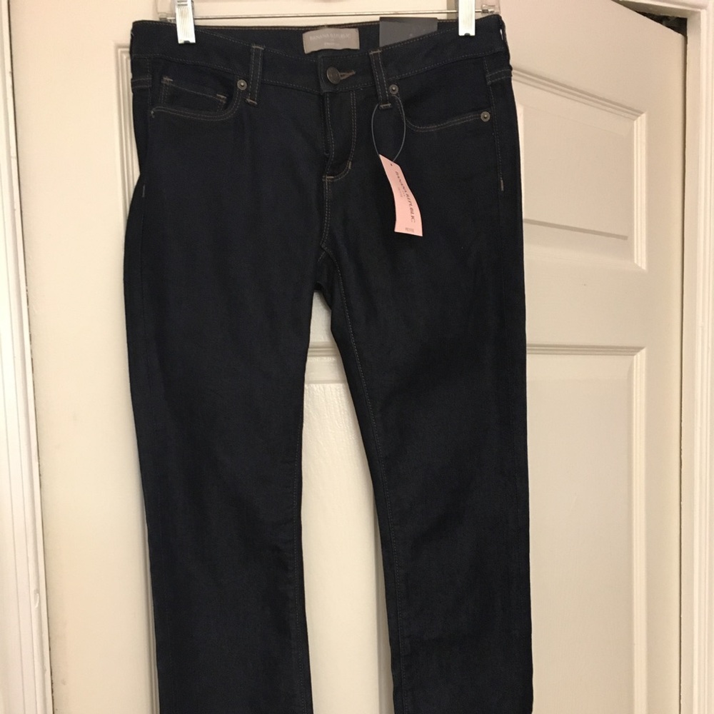New with tags Banana Republic dark wash jeans
