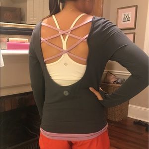 Pure Barre Criss-Cross Top by Splits59