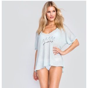 Wildfox Goin’ With the Flow Tropezienne Tee XS