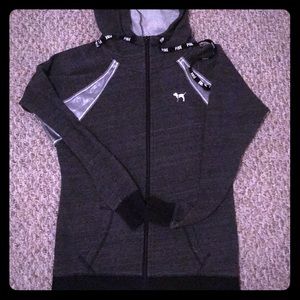 Pink Victoria's Secret zip up jacket