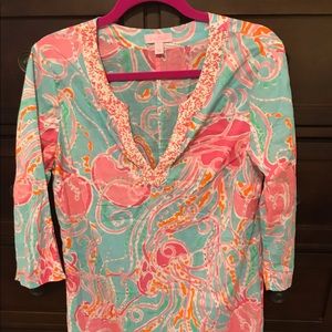 Lilly pulitzer jellies be jammin tunic
