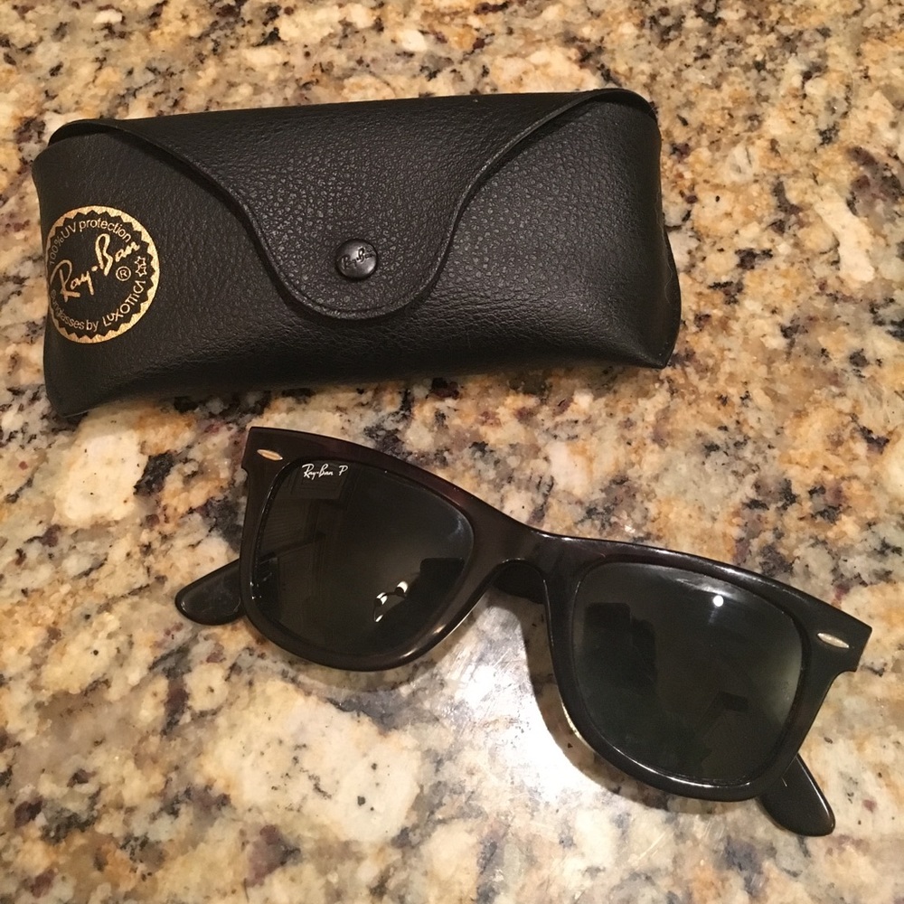 Ray-Ban polarized wayfarer sunglasses