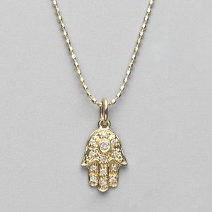 Sydney Evans Diamond Hamsa Pendant only